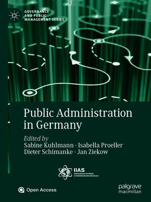 cover image of Public Administration in Germany
